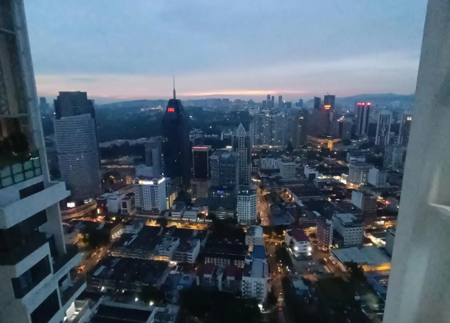 Lx 36A 2Queen Bed Infinity Pool Klcc View Kuala Lumpur Lägenhet