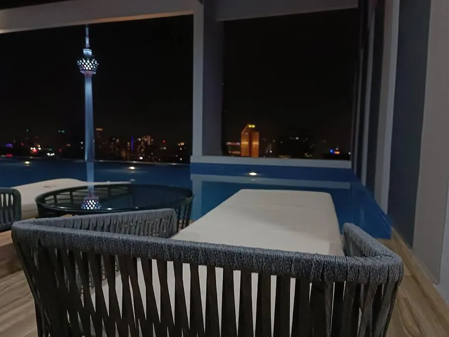 דירה קואלה לומפור Lx 36A 2Queen Bed Infinity Pool Klcc View מלזיה